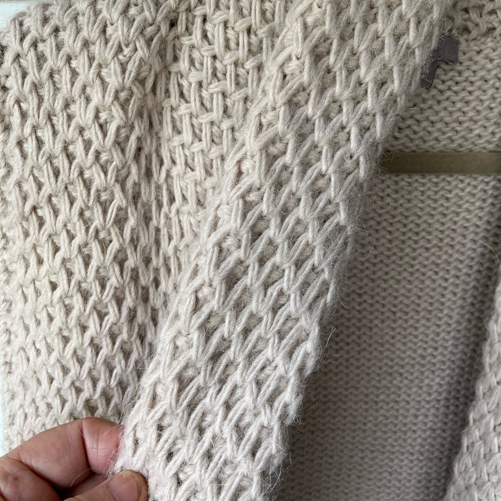 J Jill knitted vest Size Beige